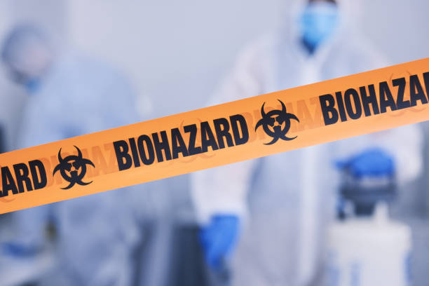 Professional Infectious Disease Decontamination technician working in Allentown, NJ